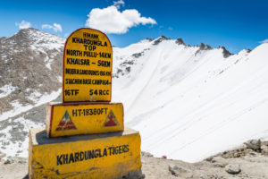 highest motorable road in the world