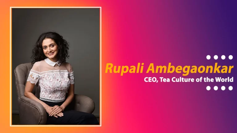 Entrepreneur Rupali Ambegaonkar Shares with Business Upside How her Start-up Makes Mornings Beautiful